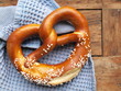 Laugenbrezel - Brezel - Brezl - Breze im Brotkorb