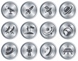 Vector: Space button set Space button set