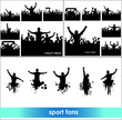 Advertising banners for sports championships
