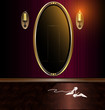 mirror and shoes