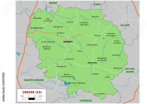 Vector: 23 - Creuse 23 - Creuse