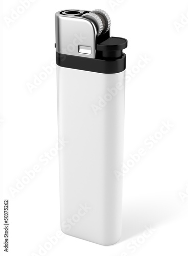 Illustration: Briquet sur fond blanc 2 Briquet sur fond blanc 2