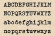 ABCD letters