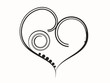 animation of abstract heart