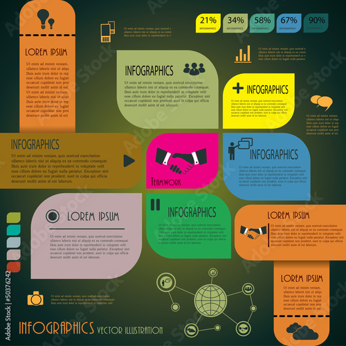 Vector: Infographics. Design template. Vector illustration Infographics. Design template. Vector illustration