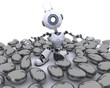 Robot in an Easter Egg