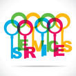 color service word key concept