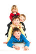 Spielende Kinder - Playing children