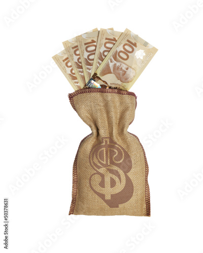Photo: Bag of money Bag of money