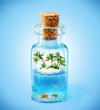 tropical island