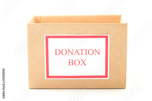 Photo: Donation box Donation box