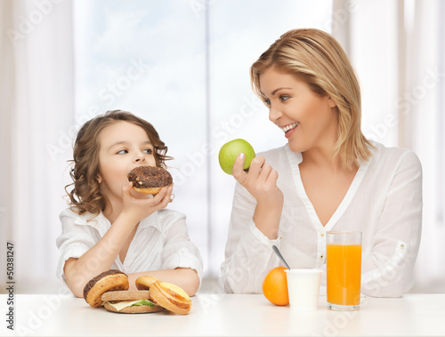 Photo: mother and daughter mother and daughter