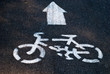 bicycle road sign