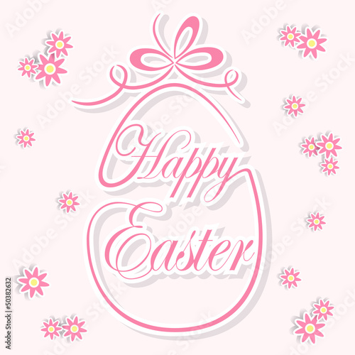 Vector: Happy Easter Happy Easter