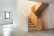 interior modern house, staircase, empty home