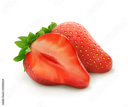 Vector: Strawberry, illustration Strawberry, illustration