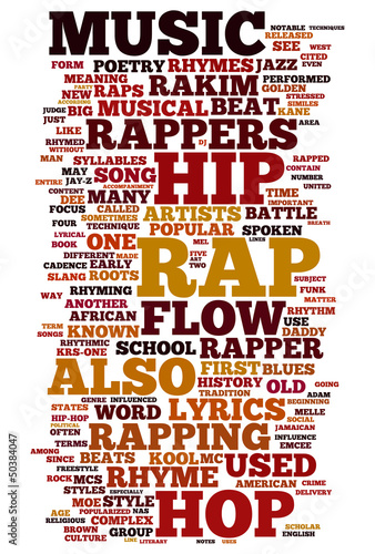 Illustration: Rap and Hip Hop Music Rap and Hip Hop Music