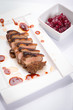 Photo: Roasted duck breast cranberry sauce Roasted duck breast cranberry sauce