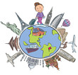 Travelling illustration