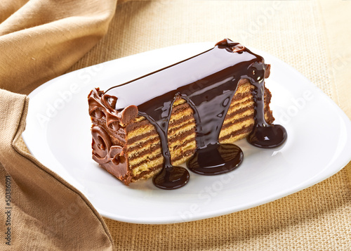 Photo: cream chocolate fruit cake sweet food dessert cream chocolate fruit cake sweet food dessert