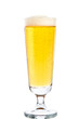 Bier vor weißem Hintergrund