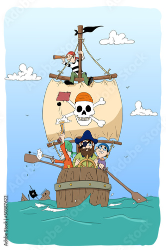 Vector: dangerous pirates dangerous pirates