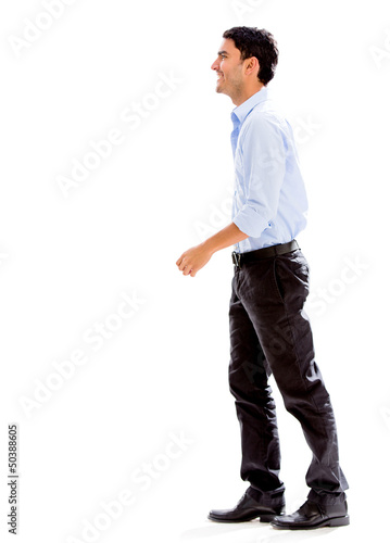 Photo: Business man walking Business man walking