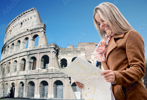 Photo: Tourist in Rome Tourist in Rome
