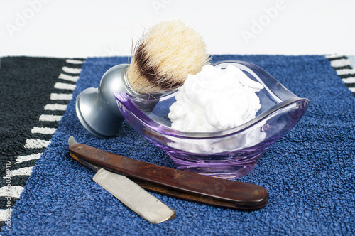 Photo: Man`s shave accessories Man`s shave accessories