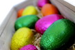 Easter Eggs in Wood Box 2