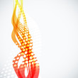 Abstract fluid background.
