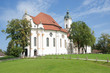 die berühmte Wallfahrtskapelle Wieskirche bei Steingaden