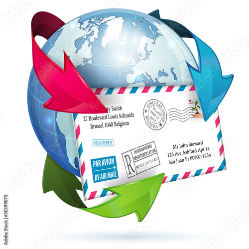 Vector: E-Mail Concept E-Mail Concept