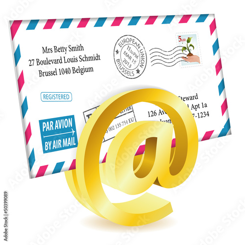 Vector: E-Mail Concept E-Mail Concept