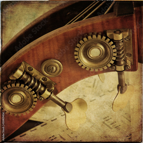 Photo: Doublebass retro Doublebass retro