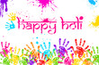 Vecteur : Happy Holi Happy Holi