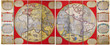 Japanese vintage map of the World
