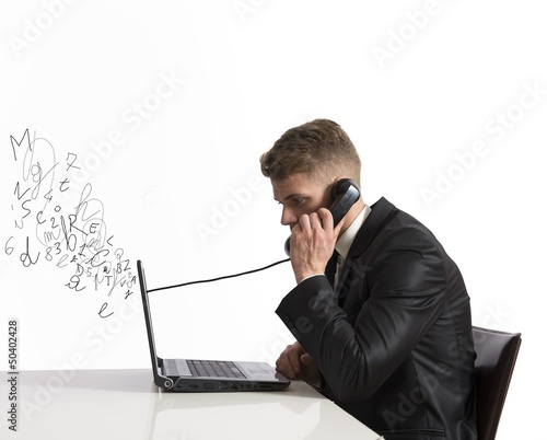 Photo: Phone and voice over ip Phone and voice over ip