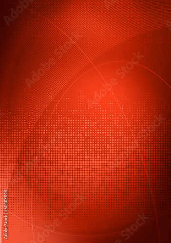 Illustration: red digital graphics red digital graphics