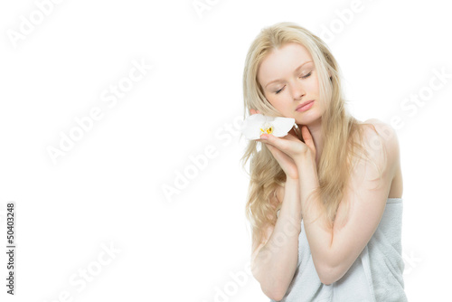 Photo: blonde sinnliche junge frau blonde sinnliche junge frau