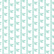 Seamless Pattern Abstract Blue Bamboo