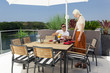 Couple on balcony