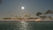 Sunset time lapse over sea