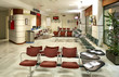 Waiting room at railway station