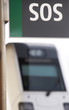 S.O.S. signal with train