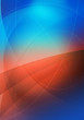 blue red graphics