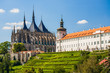 Kutna Hora, Czech Republic. Church of Saint Barbara. UNESCO
