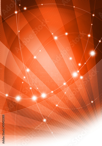 Illustration: orange network orange network