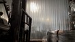 Video: Loading of the coil wire by the forklift Loading of the coil wire by the forklift
