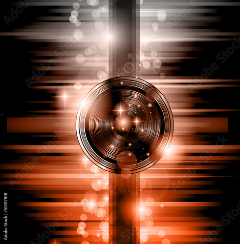 Vector: The Art of Disco Flyer - Stunning Speakers The Art of Disco Flyer - Stunning Speakers